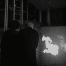 Images de la mise à feu de Hauts fourneaux Ougrée – archive du 15 février 1962